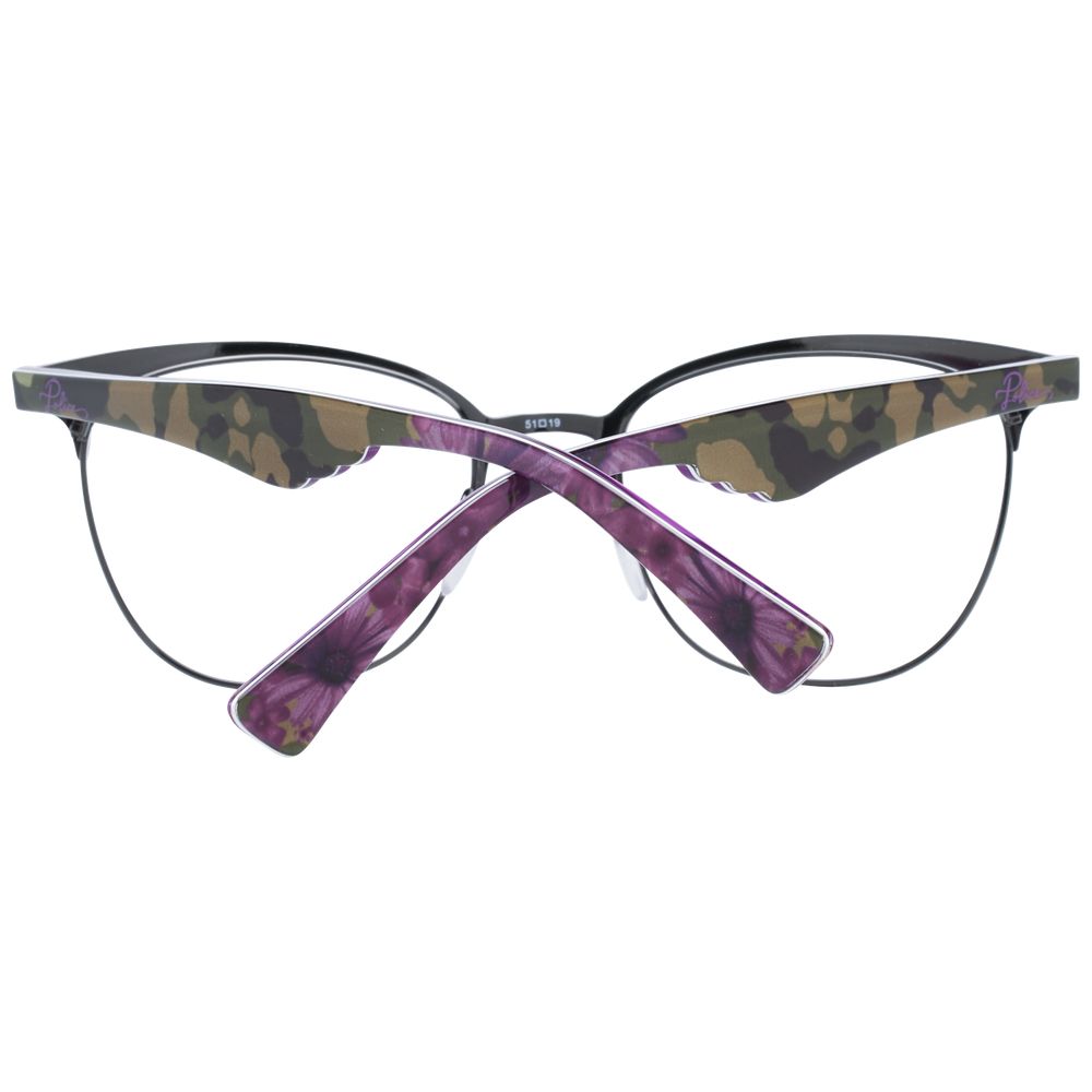 Montures optiques violettes pour femmes de la police