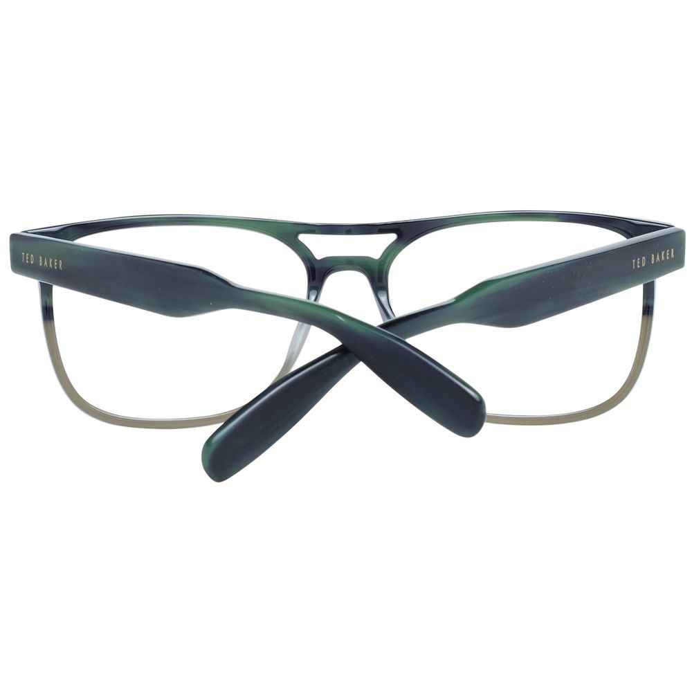 Ted Baker Groene Heren Brilmontuur Aviator Plastic