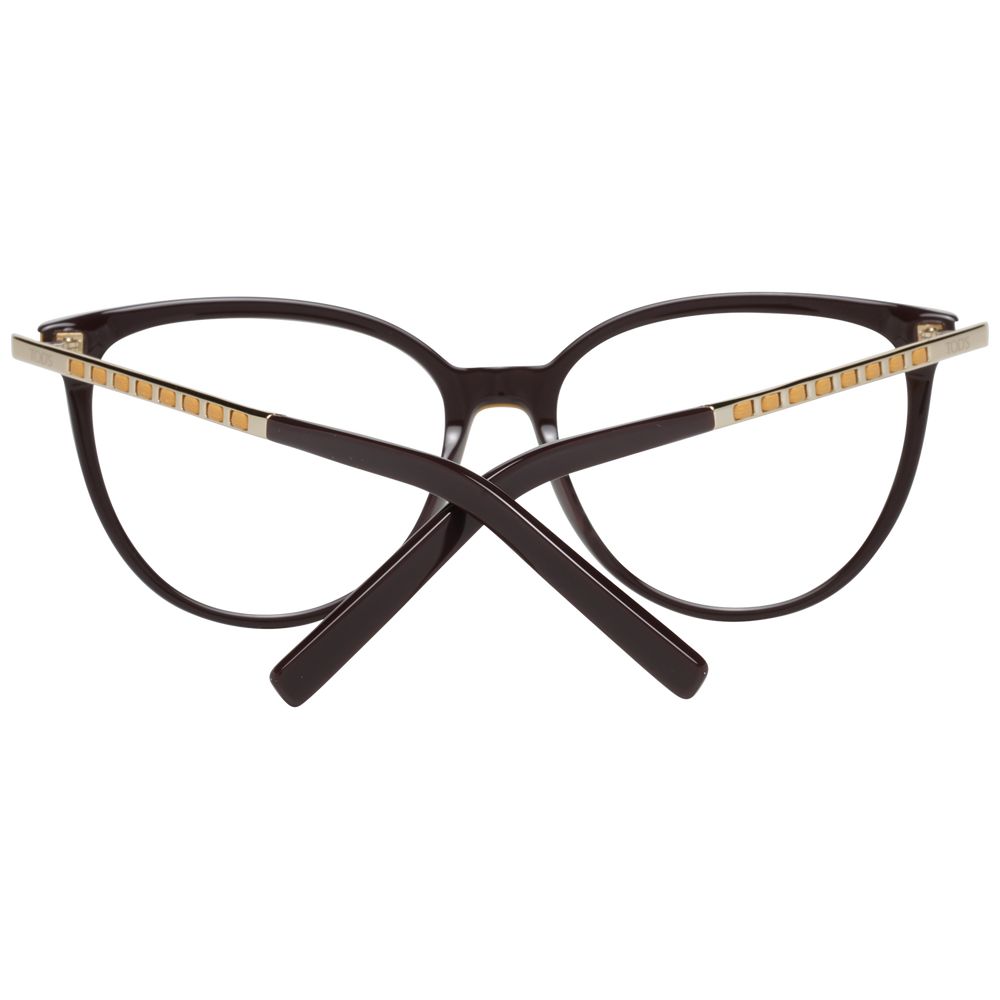 Montures optiques marron pour femmes Tod's