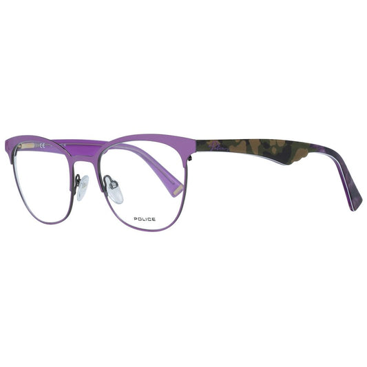 Montures optiques violettes pour femmes de la police