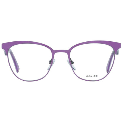 Montures optiques violettes pour femmes de la police