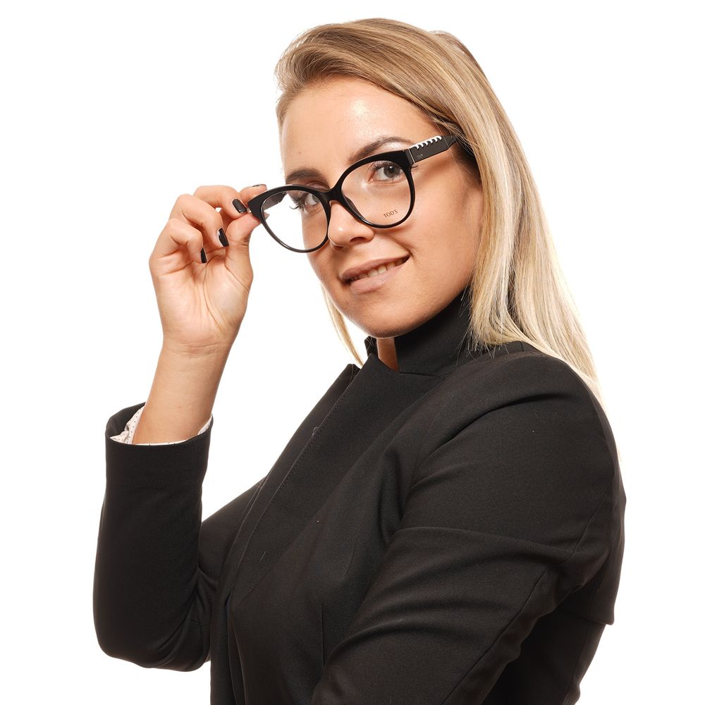 Montures optiques noires pour femmes Tod's