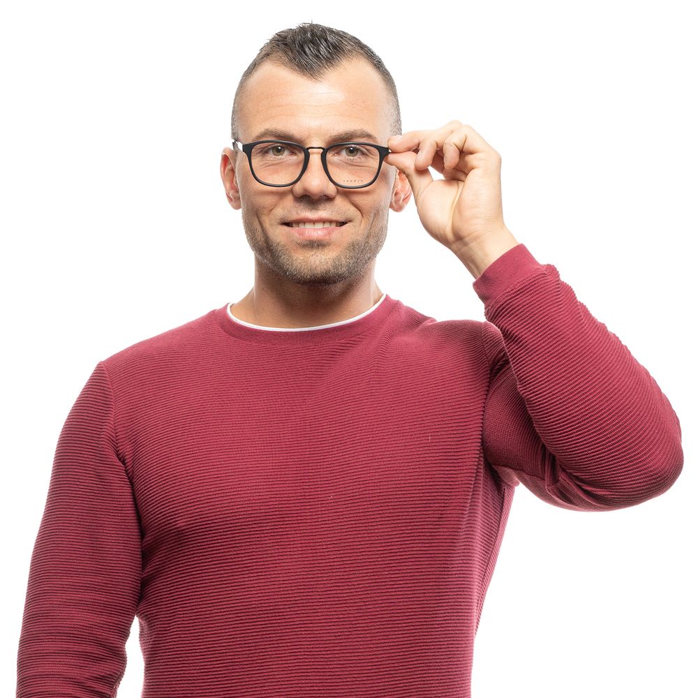 Montures optiques noires pour hommes Sandro