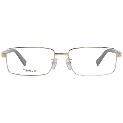 Montures optiques pour homme Ermenegildo Zegna Gold