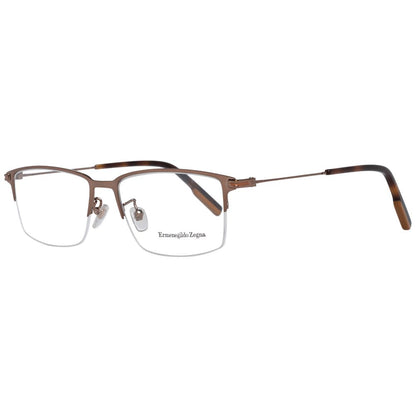 Montures de lunettes pour homme Ermenegildo Zegna Bronze
