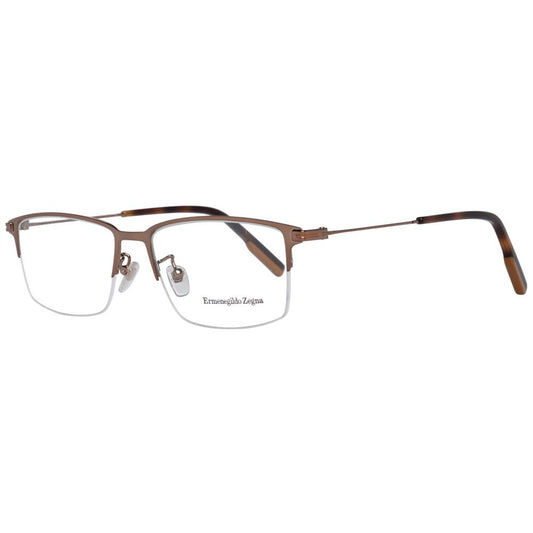 Montures de lunettes pour homme Ermenegildo Zegna Bronze
