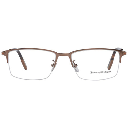 Montures de lunettes pour homme Ermenegildo Zegna Bronze