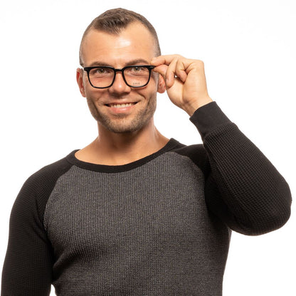 Montures optiques noires pour hommes Lozza