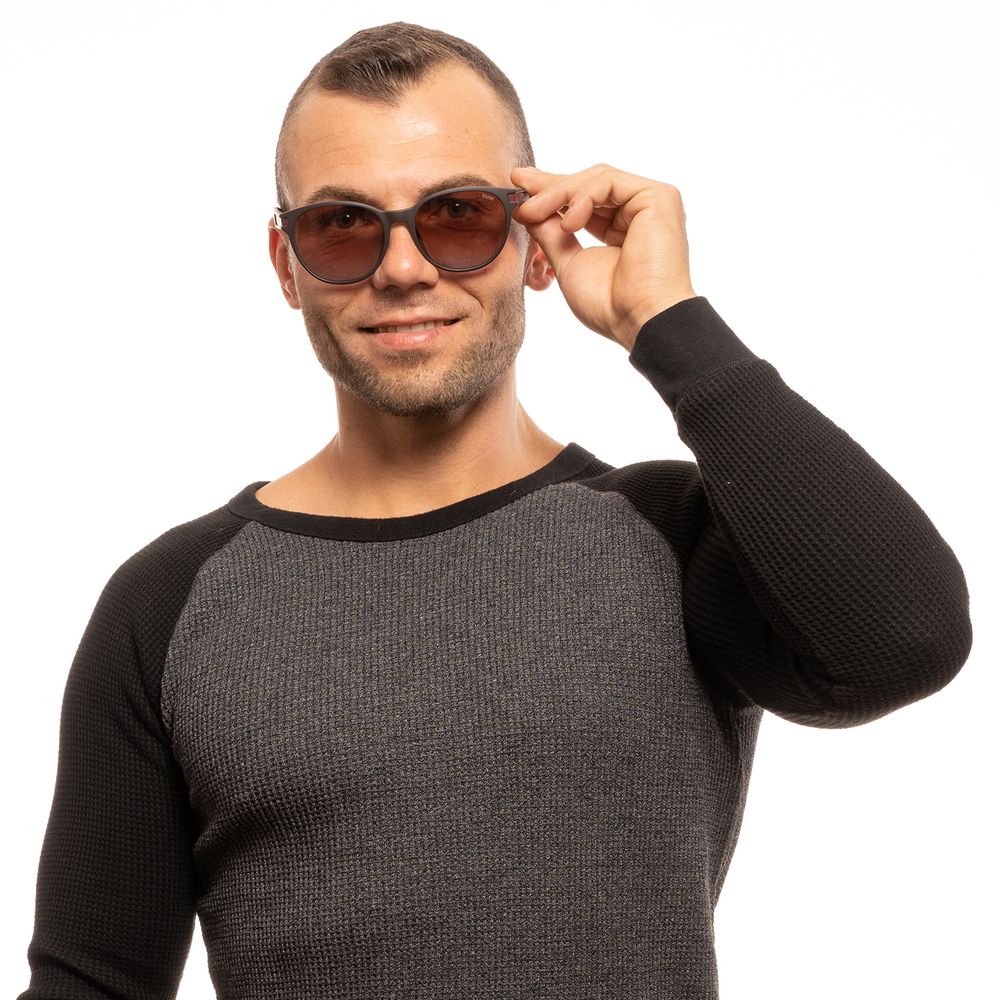 Lunettes de soleil marron BMW pour homme
