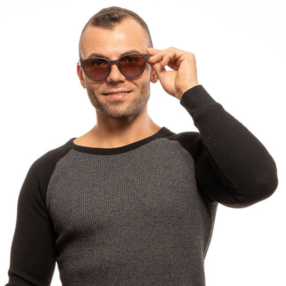 Lunettes de soleil marron BMW pour homme