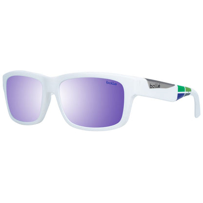 Lunettes de soleil unisexes blanches Bollé