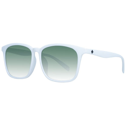 Lunettes de soleil unisexes blanches Spy