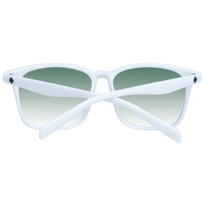 Lunettes de soleil unisexes blanches Spy