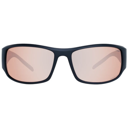 Lunettes de soleil unisexes noires Bolle