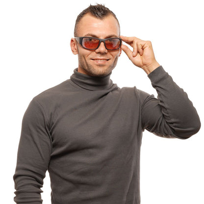 Lunettes de soleil unisexes noires Bolle