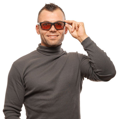 Lunettes de soleil unisexes noires Bolle