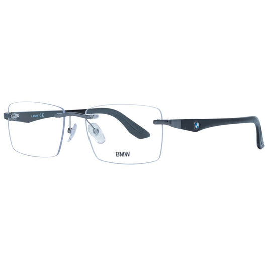 Montures optiques BMW grises pour hommes