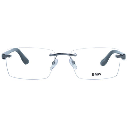 Montures optiques BMW grises pour hommes