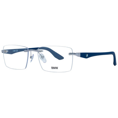 Montures optiques BMW grises pour hommes