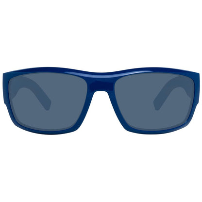 Lunettes de soleil unisexes bleues Tommy Hilfiger