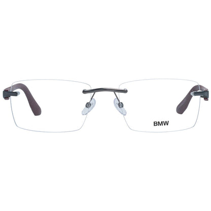 Montures optiques BMW grises pour hommes