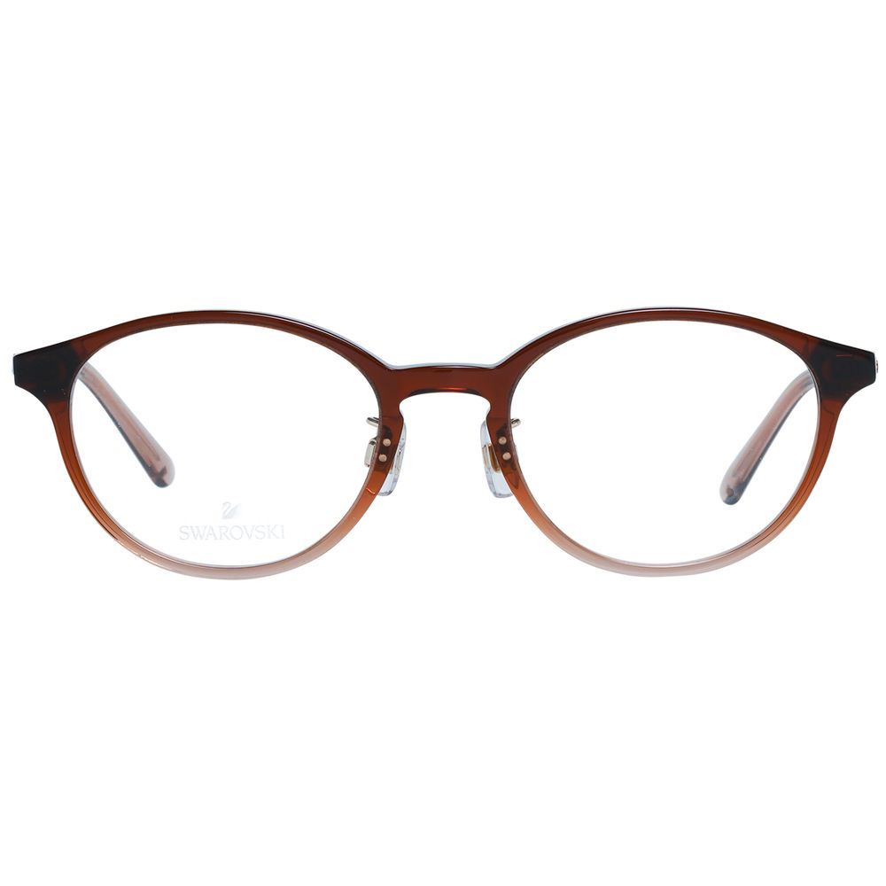Montures optiques marron Swarovski pour femmes