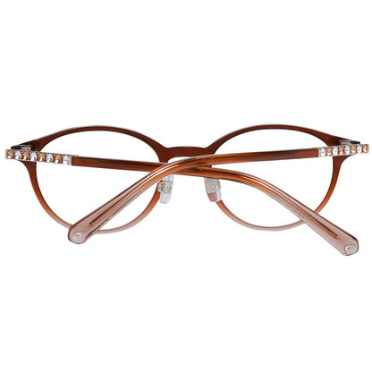 Montures optiques marron Swarovski pour femmes