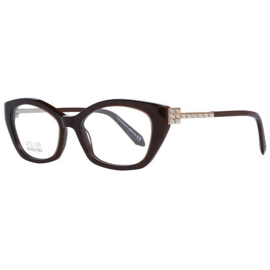 Montures de lunettes Atelier Swarovski marron pour femme
