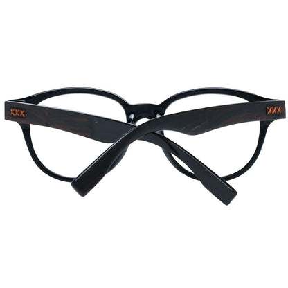 Montures de lunettes noires Ermenegildo Zegna pour homme