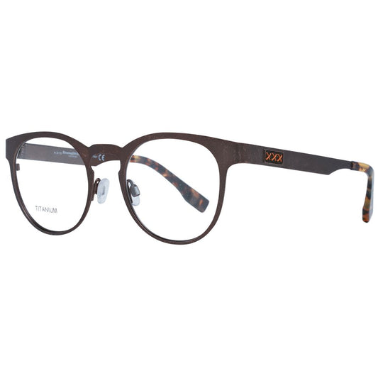 Montures de lunettes pour homme Ermenegildo Zegna Bronze