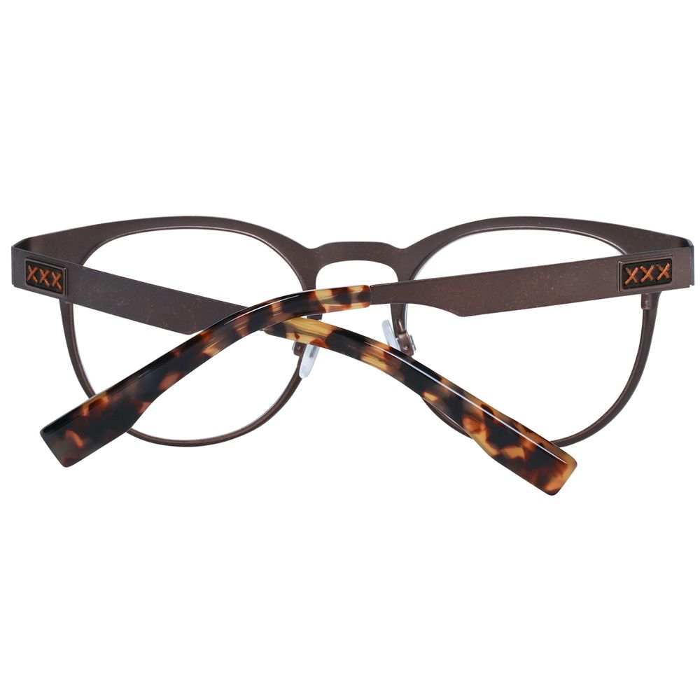 Montures de lunettes pour homme Ermenegildo Zegna Bronze