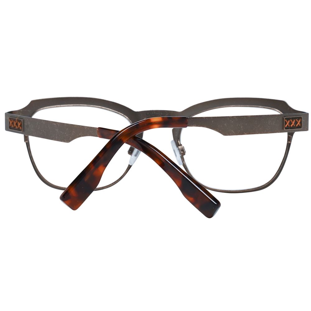 Montures de lunettes pour homme Ermenegildo Zegna Bronze