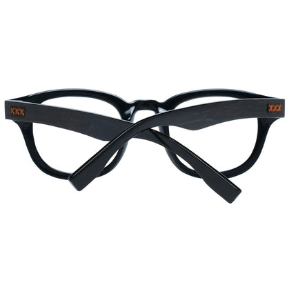 Montures de lunettes noires Ermenegildo Zegna pour homme
