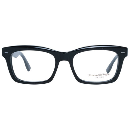 Montures de lunettes noires Ermenegildo Zegna pour homme
