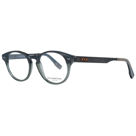Montures de lunettes Ermenegildo Zegna grises pour homme