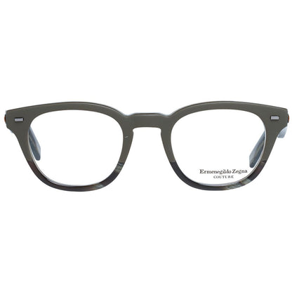 Montures de lunettes Ermenegildo Zegna Olive pour homme