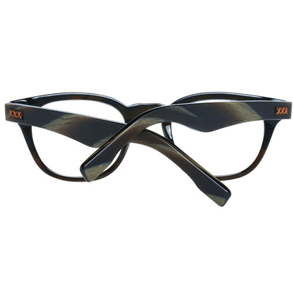 Montures de lunettes Ermenegildo Zegna Olive pour homme