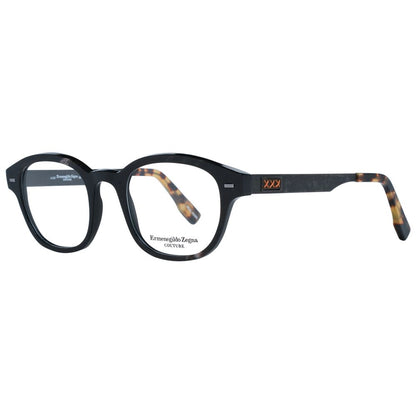 Montures de lunettes marron Ermenegildo Zegna pour homme