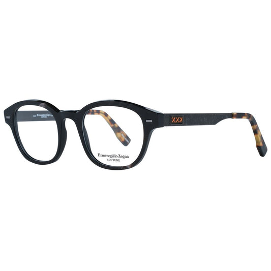 Montures de lunettes marron Ermenegildo Zegna pour homme