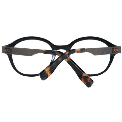 Montures de lunettes marron Ermenegildo Zegna pour homme