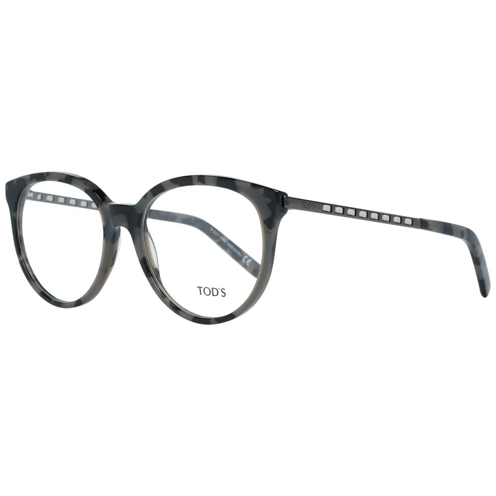 Montures optiques grises pour femmes Tod's