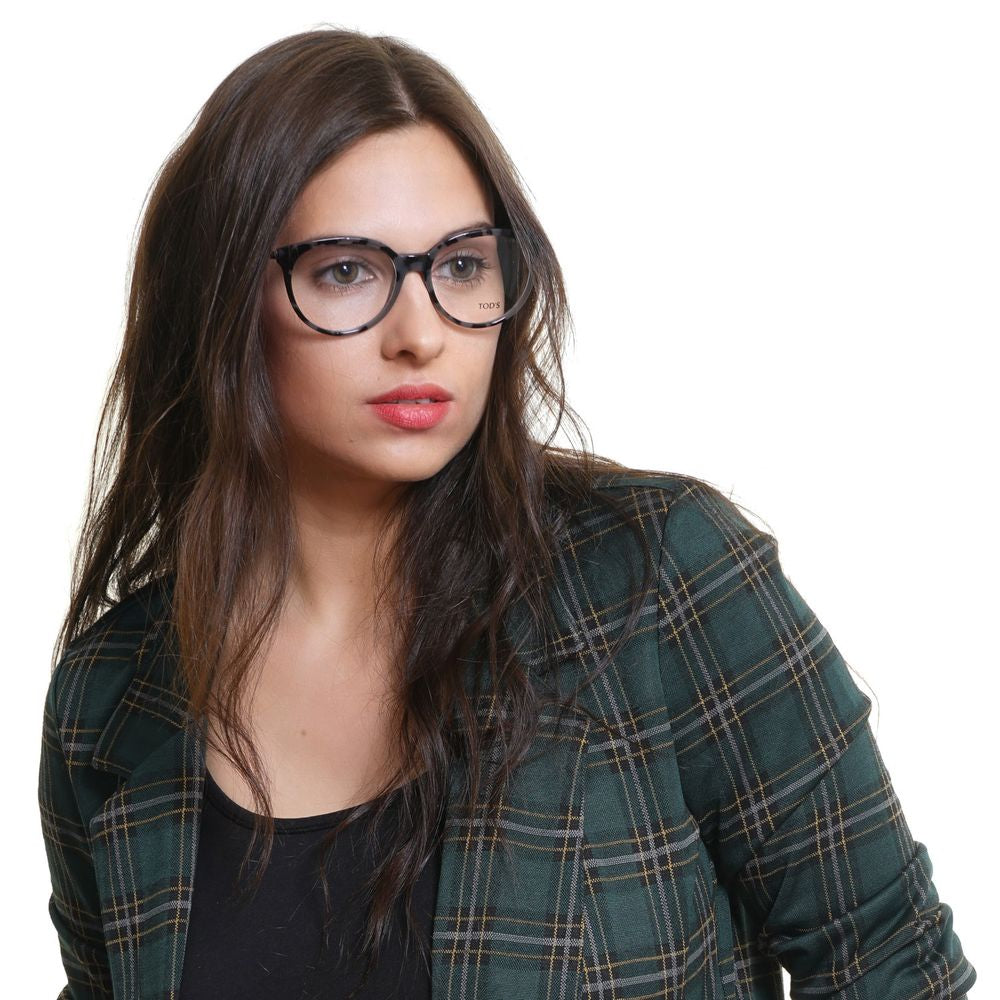 Montures optiques grises pour femmes Tod's