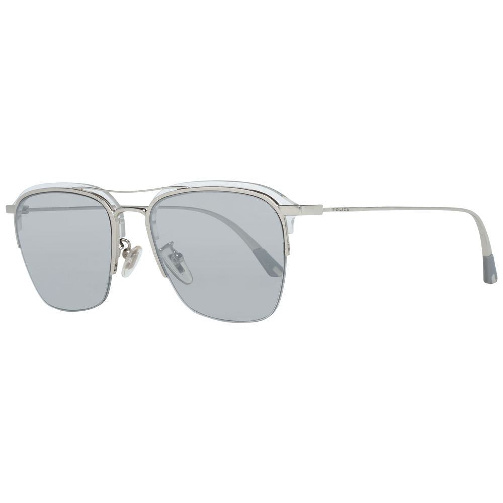 Police Silver Men Sunglasses - from Police