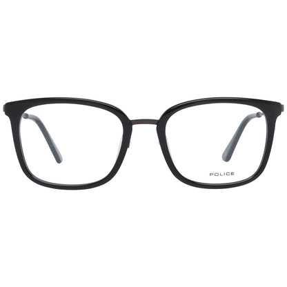 Montures optiques pour hommes noirs de la police