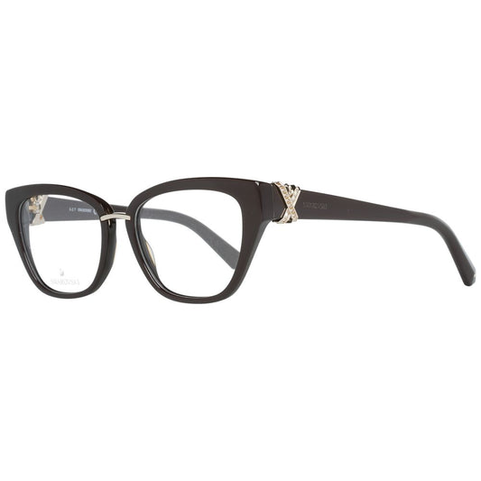 Montures optiques marron Swarovski pour femmes