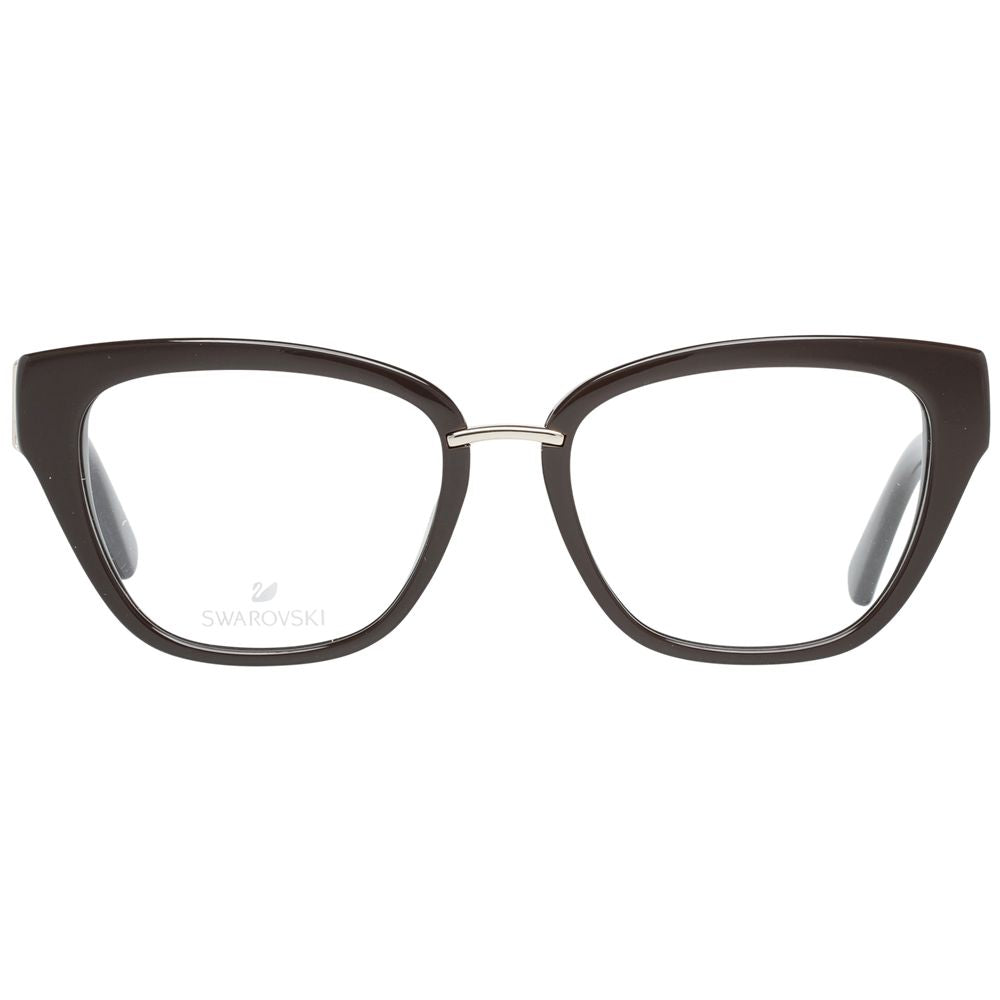 Montures optiques marron Swarovski pour femmes