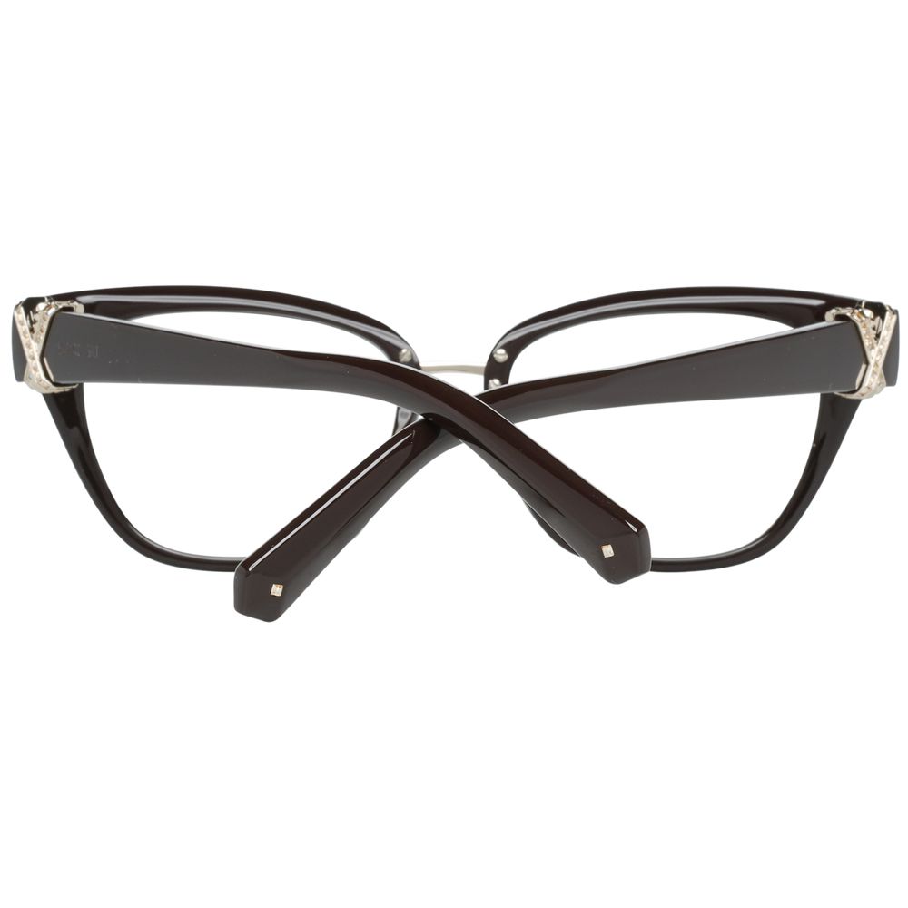 Montures optiques marron Swarovski pour femmes