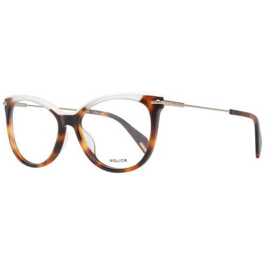 Montures optiques marron pour femmes de la police