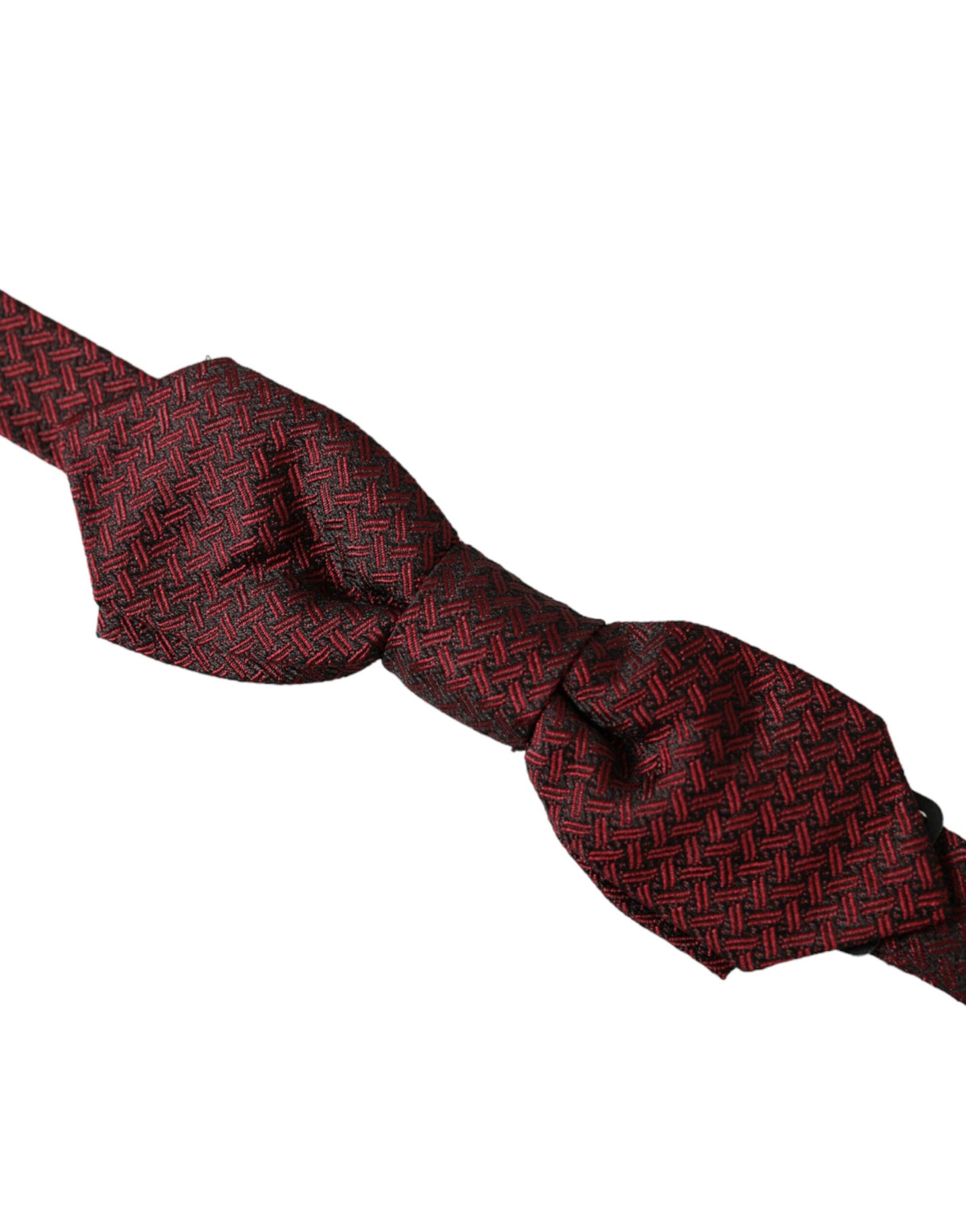 Nœud papillon ajustable en soie rouge fantaisie Dolce &amp; Gabbana pour homme