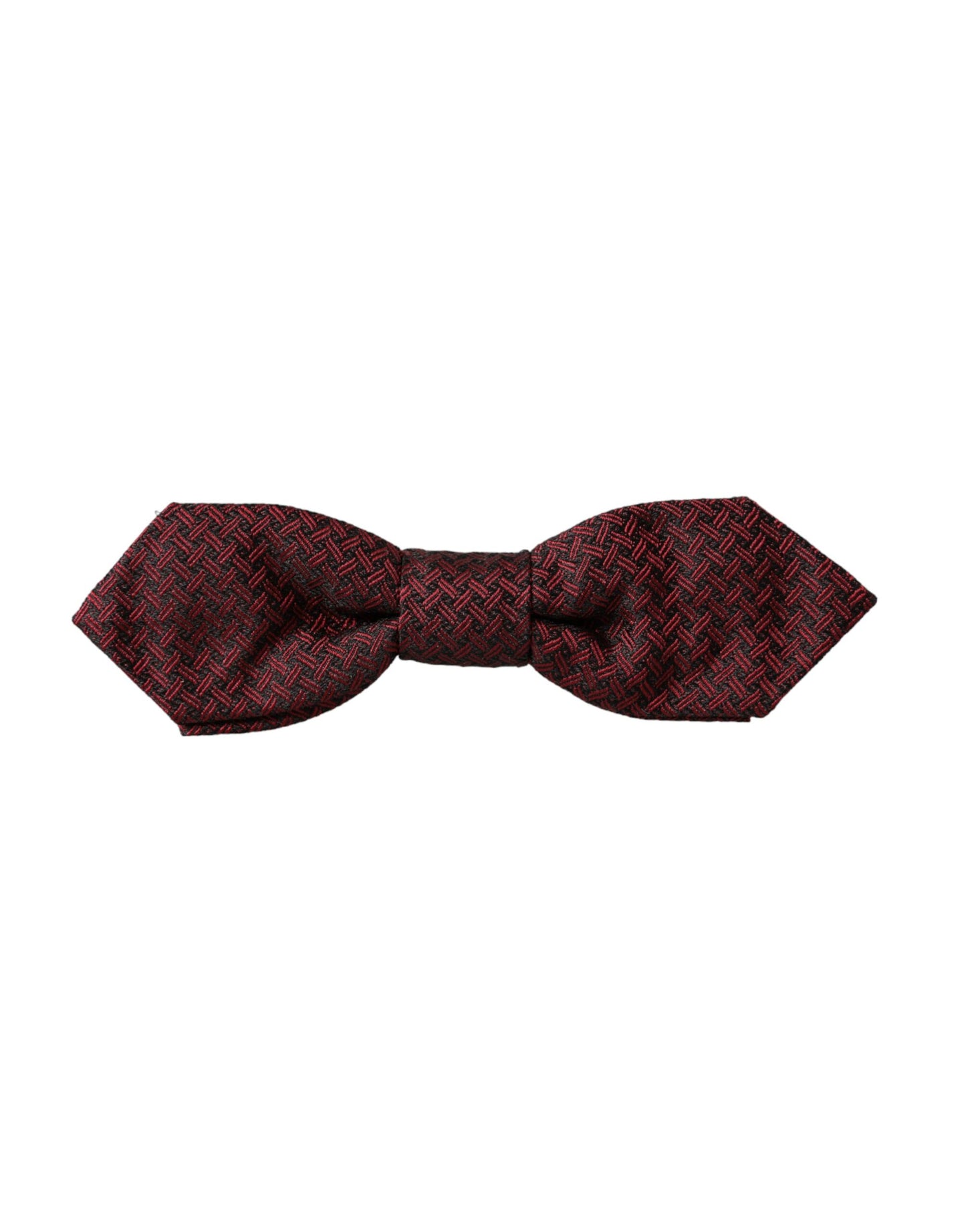 Nœud papillon ajustable en soie rouge fantaisie Dolce &amp; Gabbana pour homme